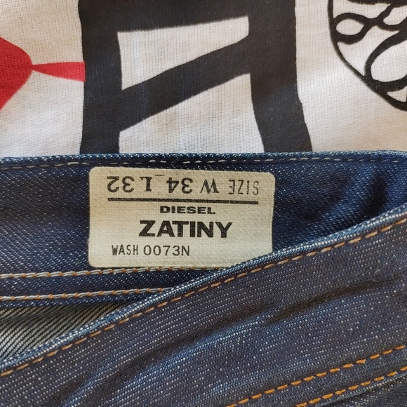 DIESEL Men's Jeans W44 L32 - Picture 6 of 10